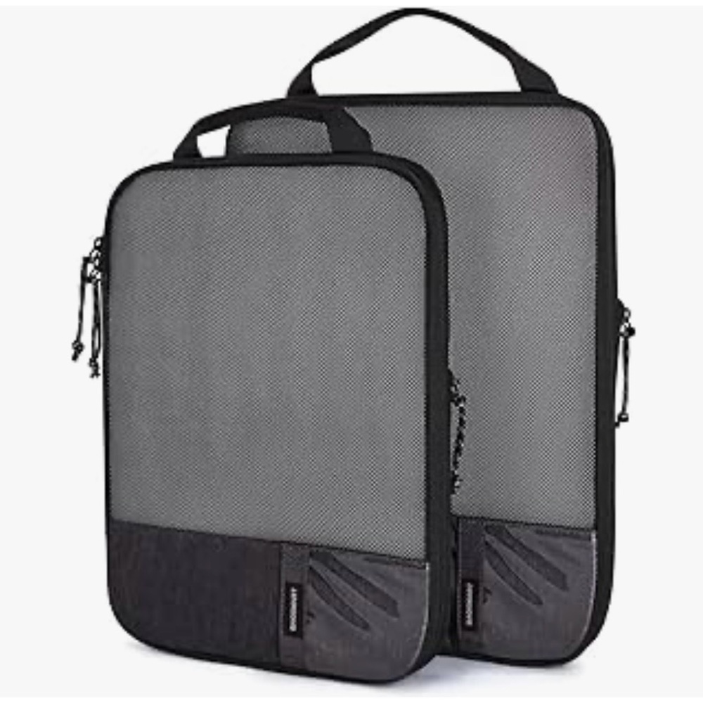 Black and Gray Travel Compression Organizer Set